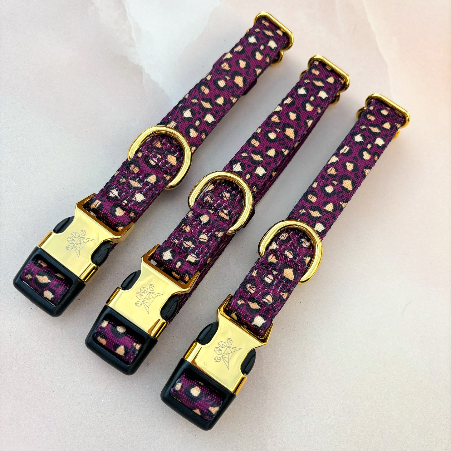 Amethyst Safari Deluxe  - Collar & Lead Bundle