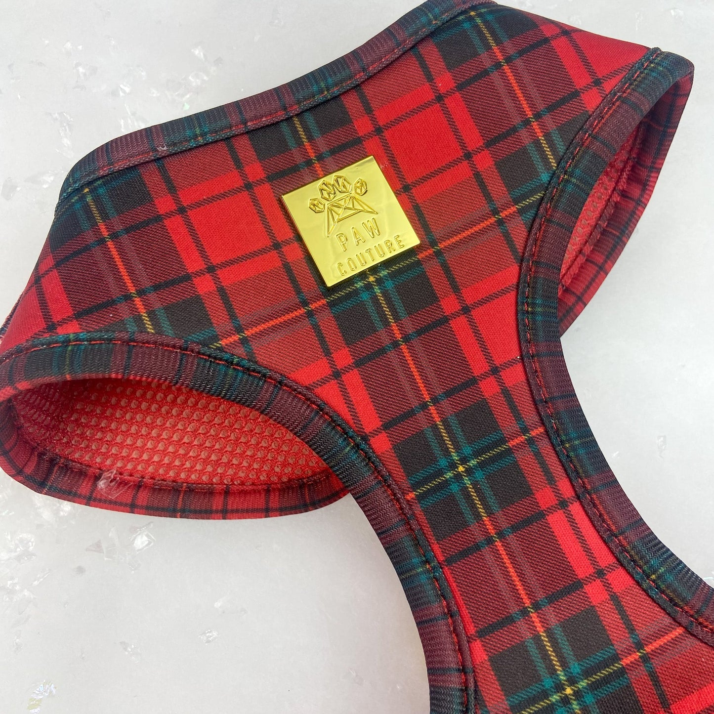*LESS THAN PERFECT* Tartan Deluxe Adjustable Harness