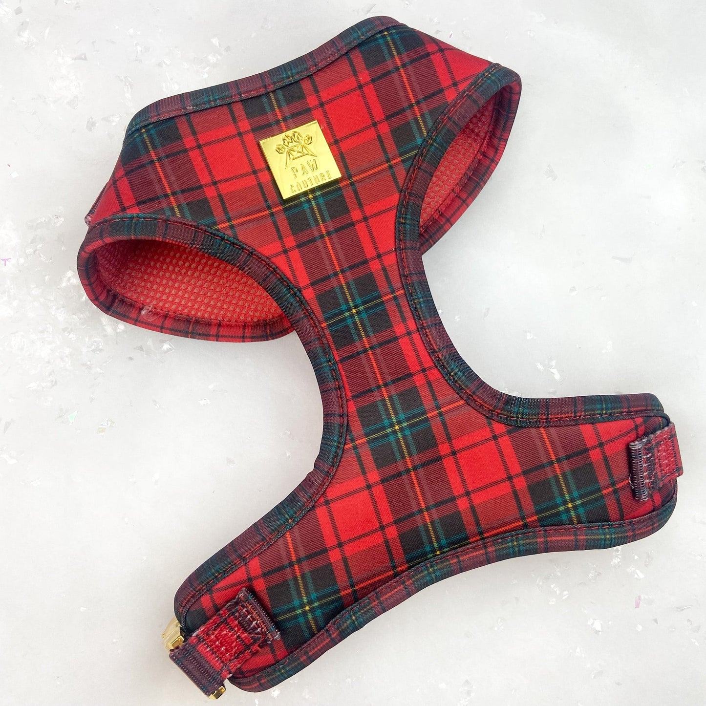 *LESS THAN PERFECT* Tartan Deluxe Adjustable Harness