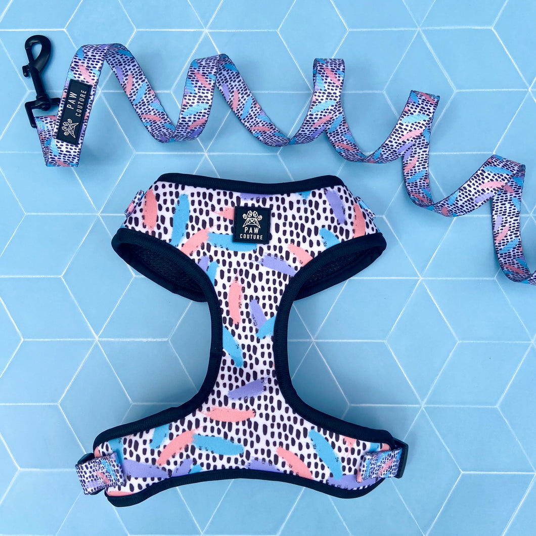 Bark of Art Adjustable Harness & Lead Bundle