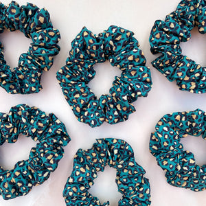 Emerald Safari Deluxe Scrunchie
