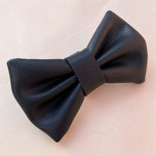 Load image into Gallery viewer, Opulence Vegan Leather Bow Tie

