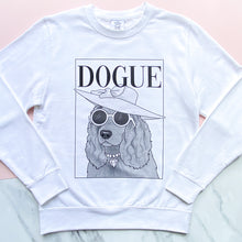 Load image into Gallery viewer, Dogue White Sweatshirt
