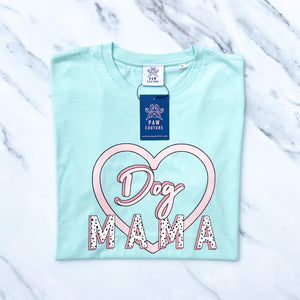 Dog Mama Dalmatian Mint T-shirt