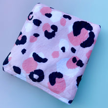 Load image into Gallery viewer, Blush Safari Extra Large Multi-use Fleece Blanket
