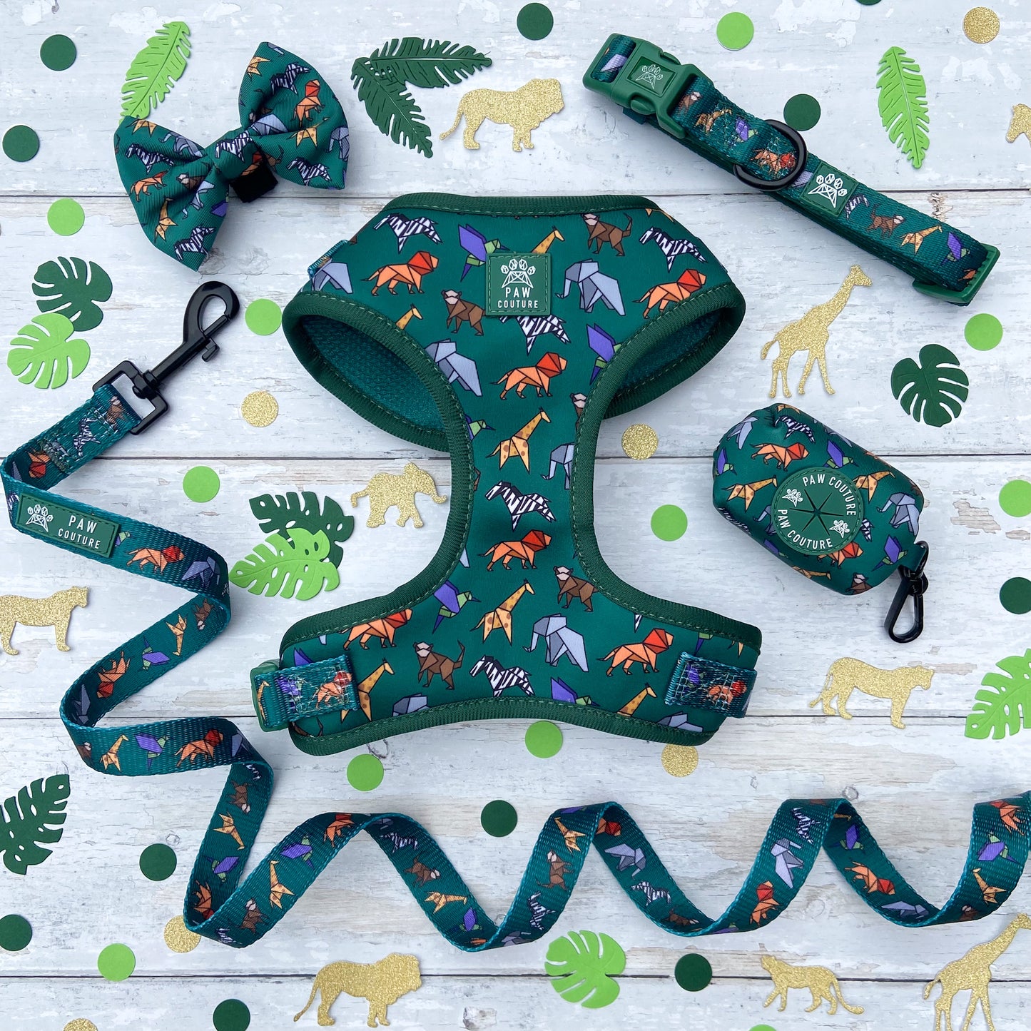 Origami Safari Poo Bag Holder