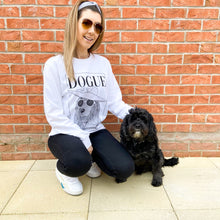 Load image into Gallery viewer, Dogue White Sweatshirt
