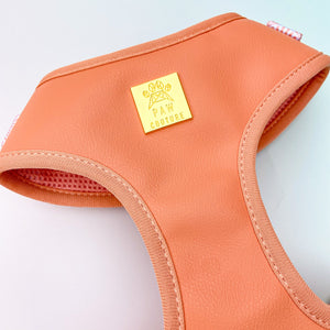 Malibu Sunset Deluxe Vegan Leather Adjustable Harness & Lead Bundle
