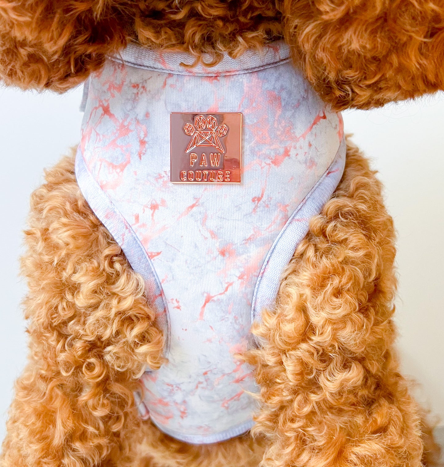 Rose Gold Marble Deluxe Adjustable Harness