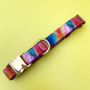 Rainbow Agate Deluxe Collar
