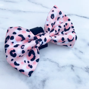 Blush Safari Bow Tie