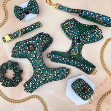 Load image into Gallery viewer, Emerald Safari Deluxe Scrunchie
