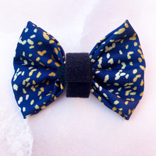 Load image into Gallery viewer, Golden Confetti Deluxe Bow Tie
