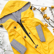 Load image into Gallery viewer, Yellow Waterproof Dog Rain Jacket
